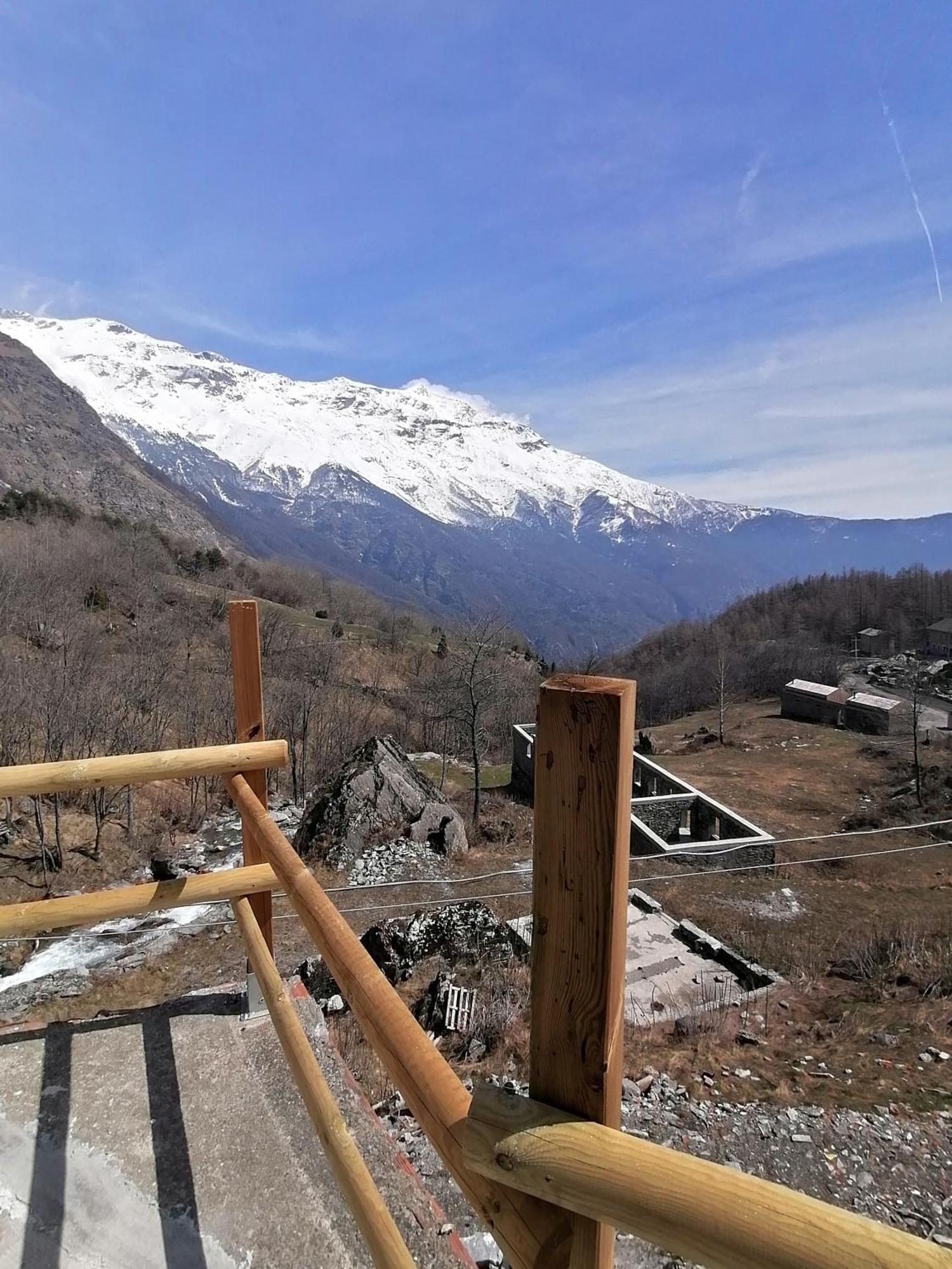 Ca Ad Me Pare Alloggio Con Terrazza Panoramica Moncenisio Eksteriør billede