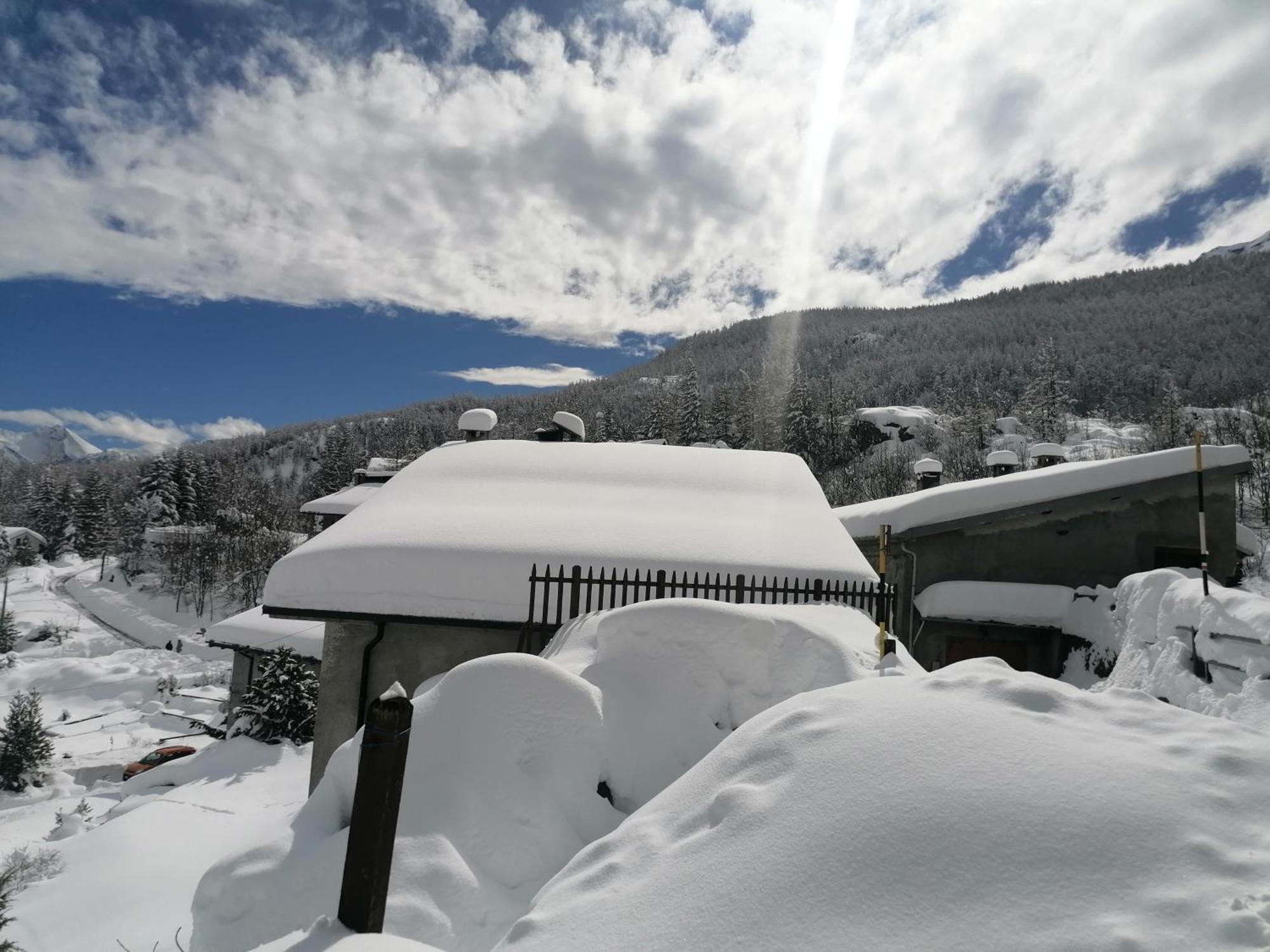 Ca Ad Me Pare Alloggio Con Terrazza Panoramica Moncenisio Eksteriør billede