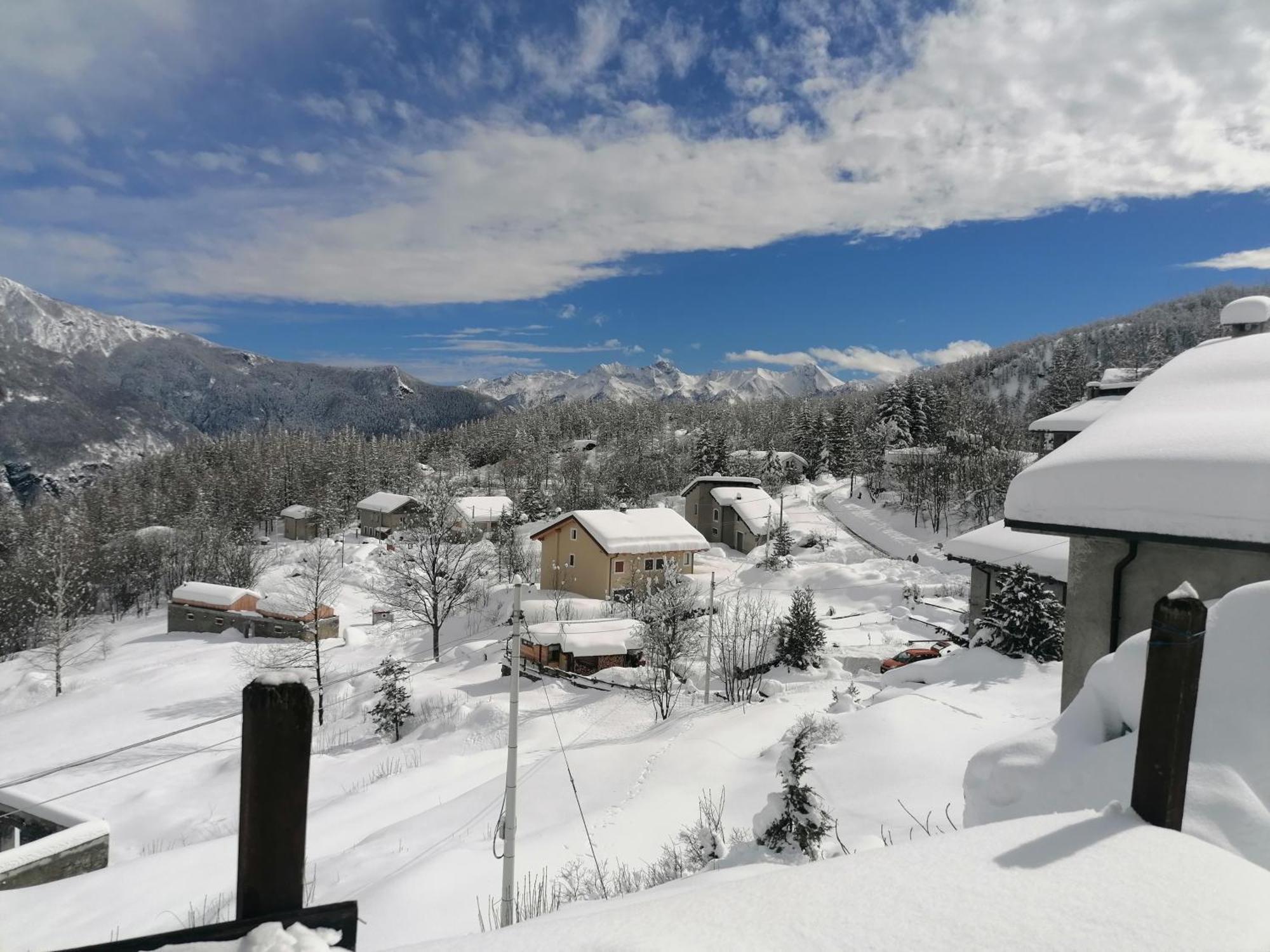 Ca Ad Me Pare Alloggio Con Terrazza Panoramica Moncenisio Eksteriør billede